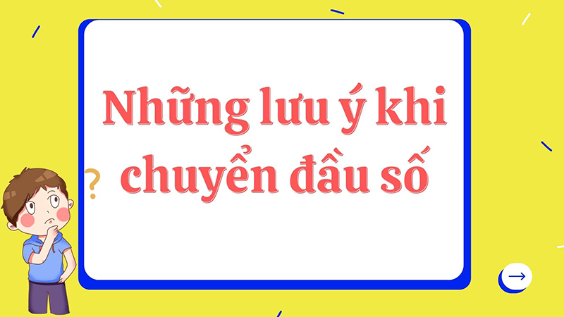 Những lưu ý khi chuyển đầu số